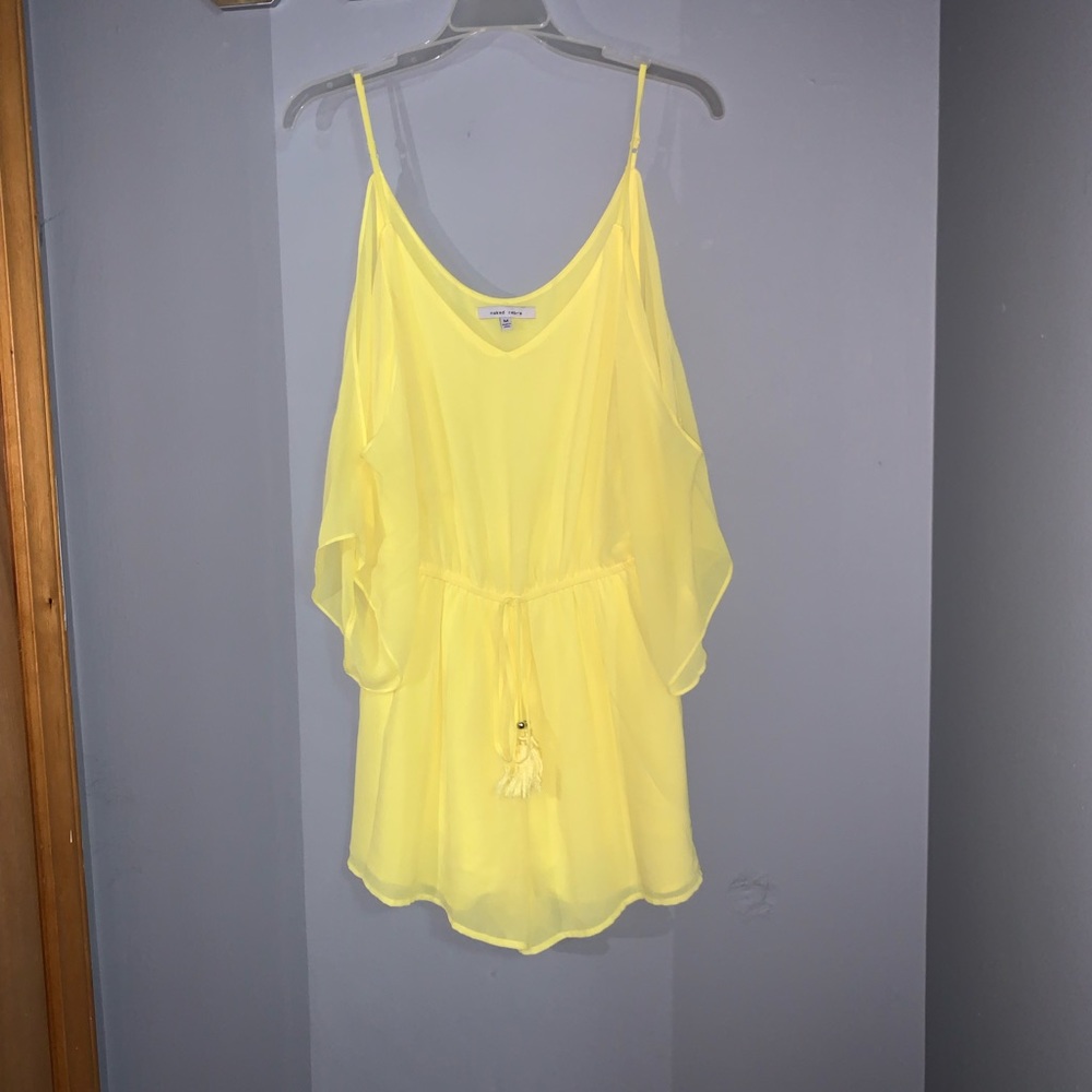 EUC, cold shoulder romper
